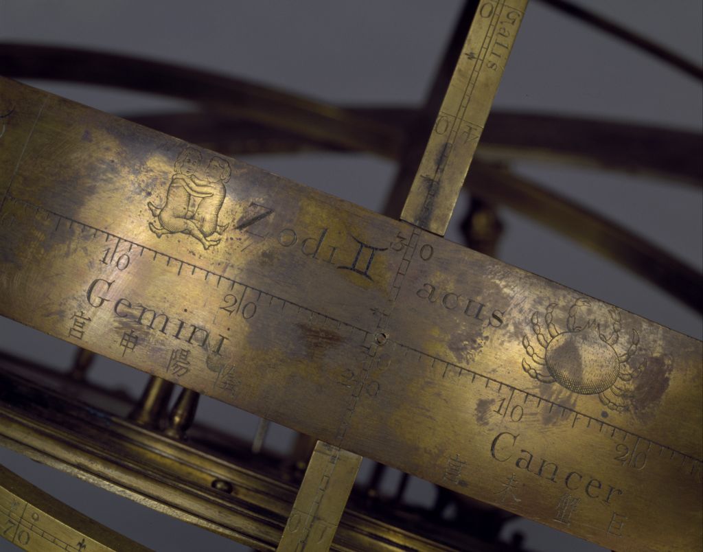 图片[2]-Copper gold-plated Huntianhe Seven Political Instruments-China Archive